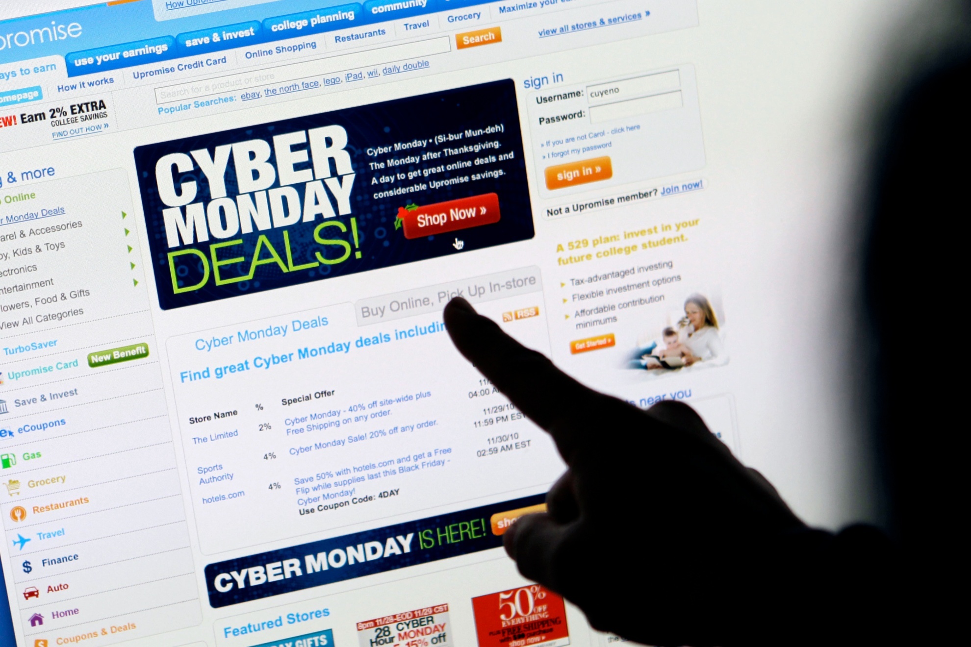 Everything is ready for this year's Cyber Monday.