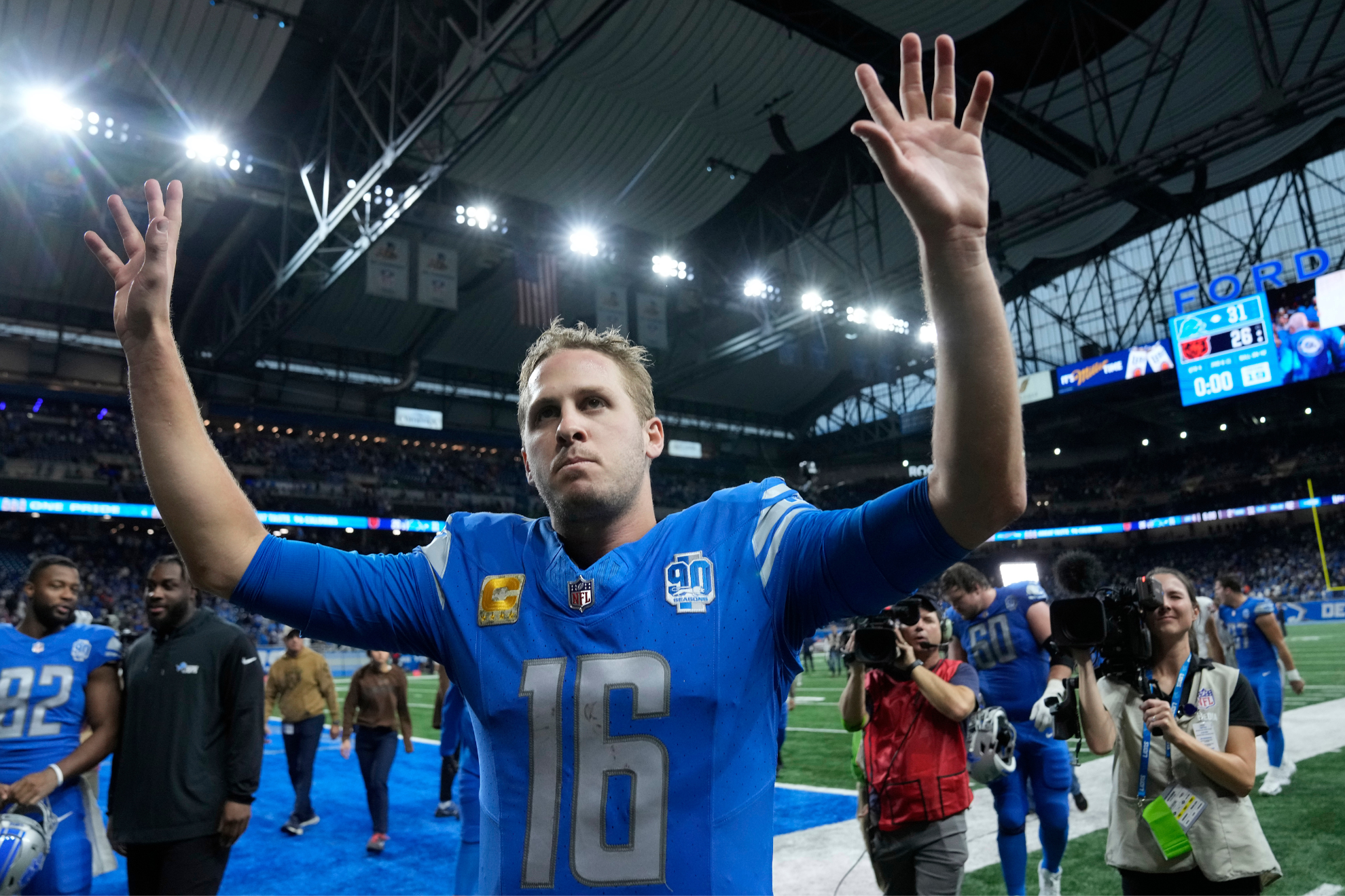 This Thanksgiving, Jared Goff and the Lions can solidify their position atop the NFC North.
